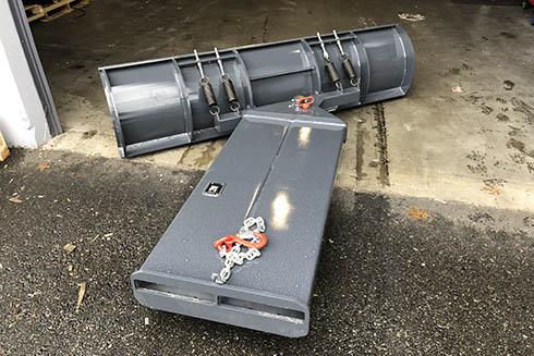 Forklift Snow Plow